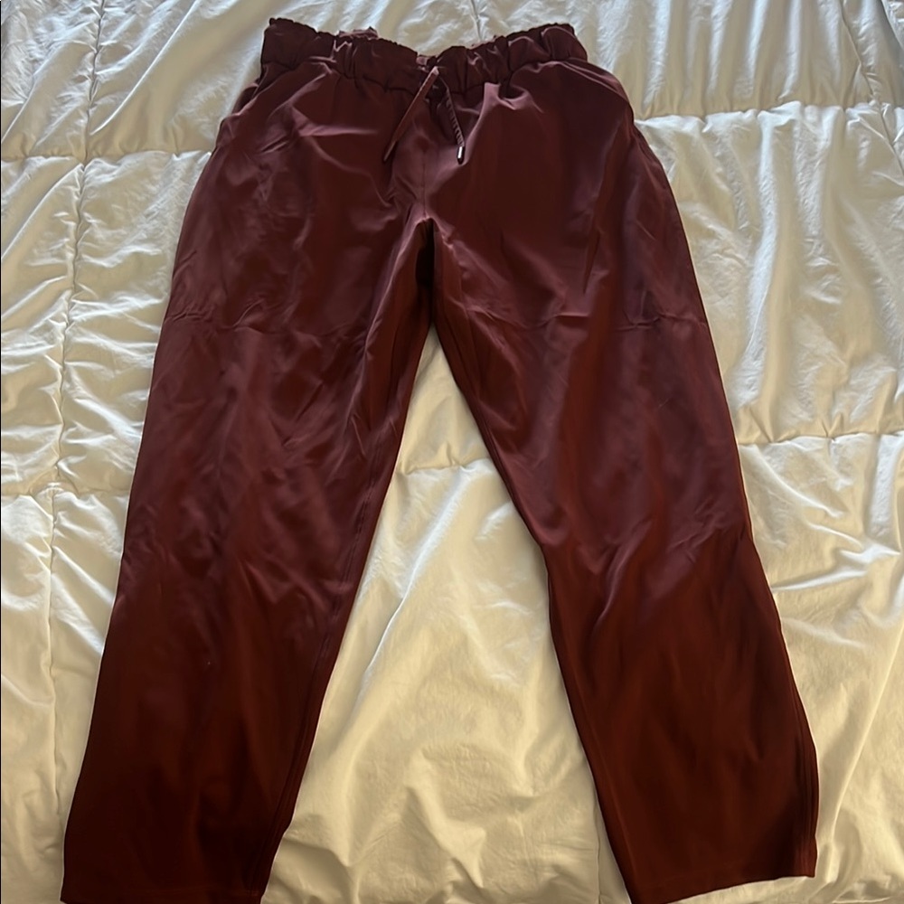 Lululemon Burgundy Pants